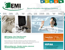 Tablet Screenshot of emiimaging.com